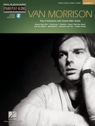 Van Morrison piano sheet music cover